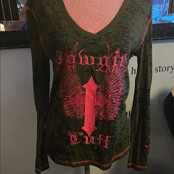 Cowgirl Tuff Long sleeve T - Picture 1 of 5